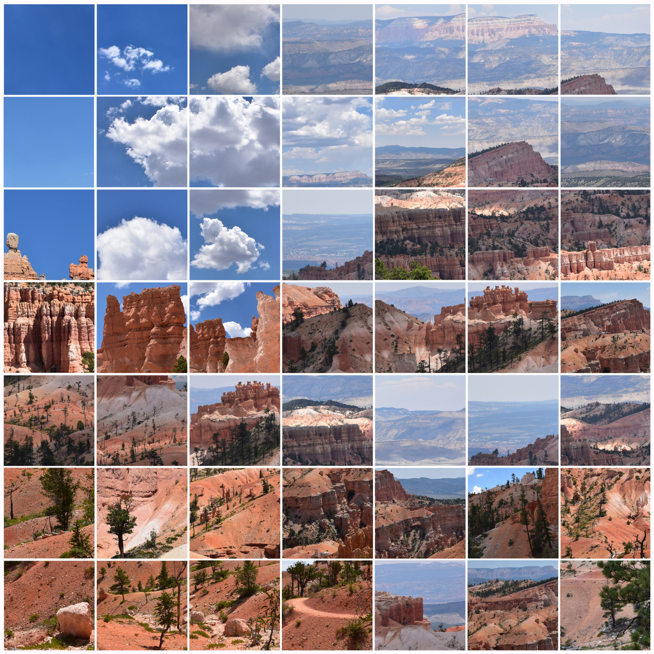photographie d'art panoramique de Bryce Canyon, USA, chemin&eacute;es de f&eacute;es et sculptures par Johanna Pernot
