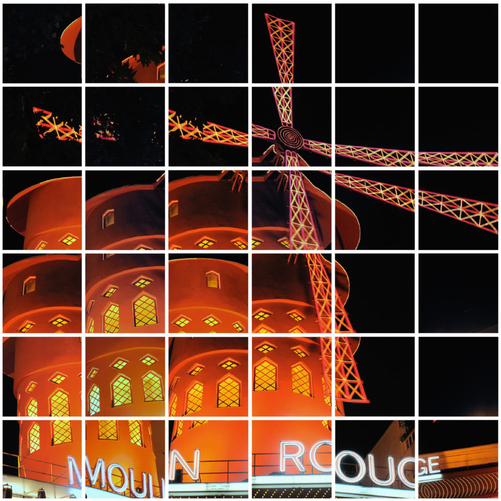 Moulin Rouge by night