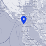 carte de la baie de San Francisco